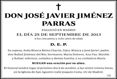 José Javier JIménez Parras